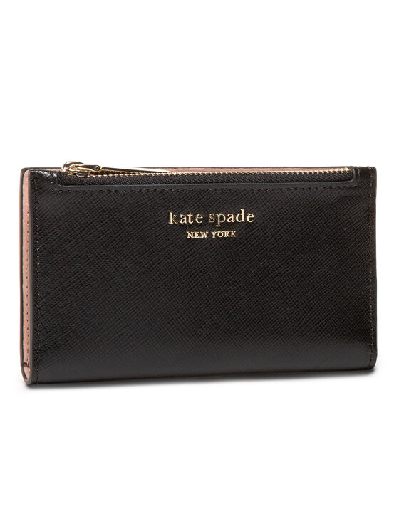 Kate Spade Portafoglio grande da donna Spencer PWR00280 Nero Modivo