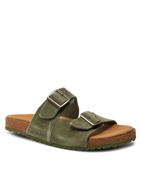 Jack & Jones Jack & Jones Klapki Louis 12231428 Khaki