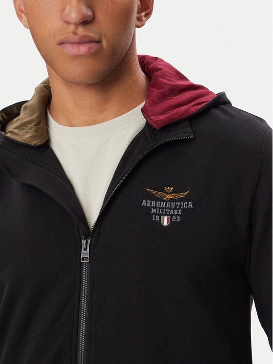 Aeronautica Militare Aeronautica Militare Hanorac 262FE2097UF00662 Negru Regular Fit