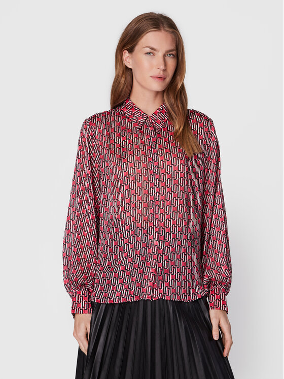 Liu Jo Srajca CF2206 T3179 Roza Regular Fit