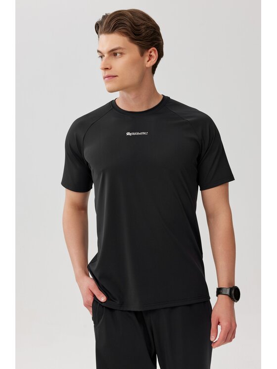 ROUGH RADICAL ROUGH RADICAL Koszulka techniczna PROOF TEE Czarny Reglan Fit