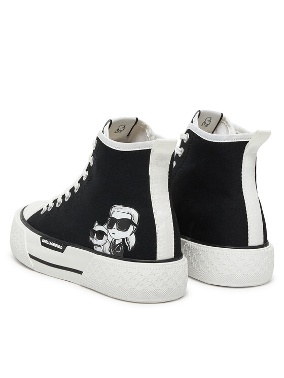 KARL LAGERFELD KARL LAGERFELD Trampki KL60654T Czarny
