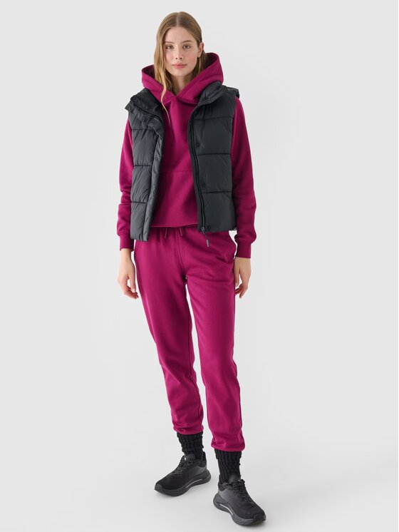 4F 4F Pantaloni da tuta 4FWMM00TTROF1137-51S Viola Regular Fit