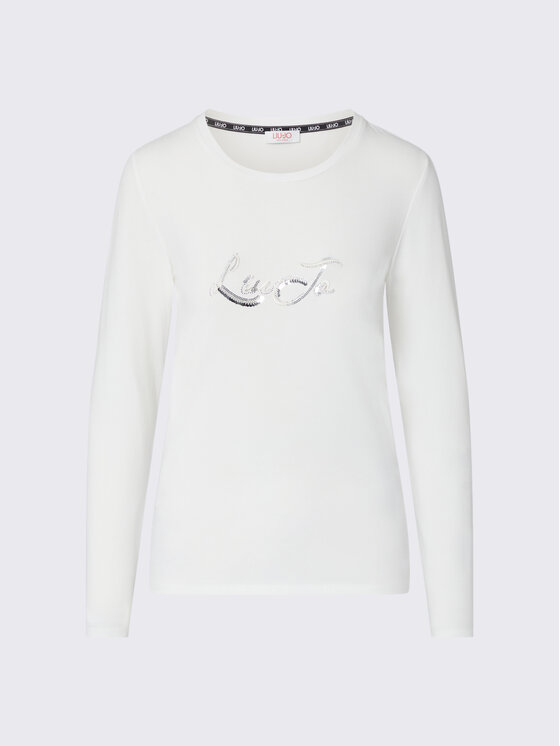 Liu Jo Liu Jo T-shirt TF6245JS003L9291 Bianco Regular Fit