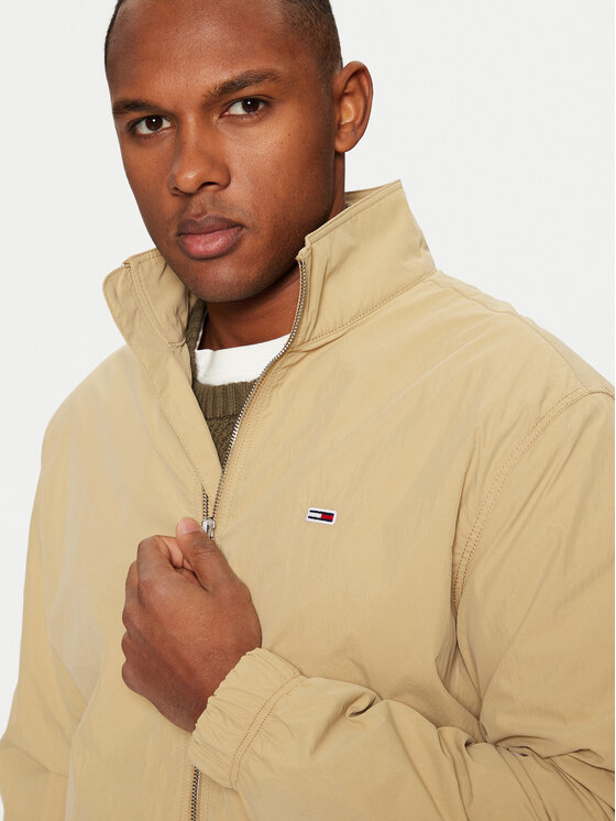 Tommy Jeans Tommy Jeans Átmeneti kabát Essential DM0DM20655 Bézs Regular Fit
