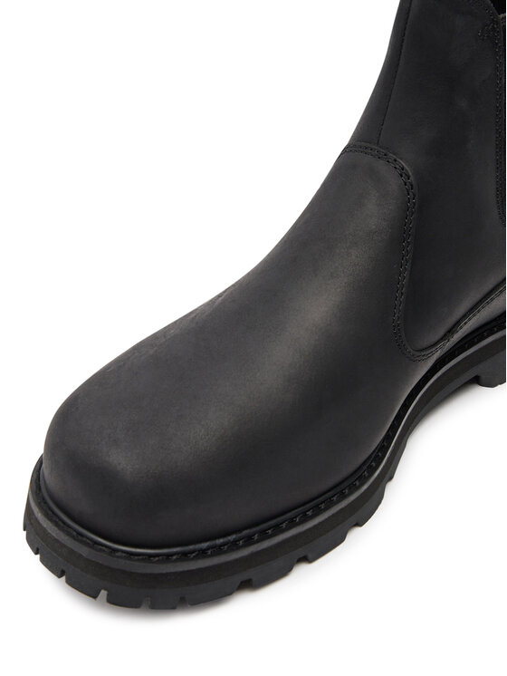 Timberland Timberland Kotníková obuv s elastickým prvkem Britton Road Mid Chelsea TB0A6A4WW021 Černá