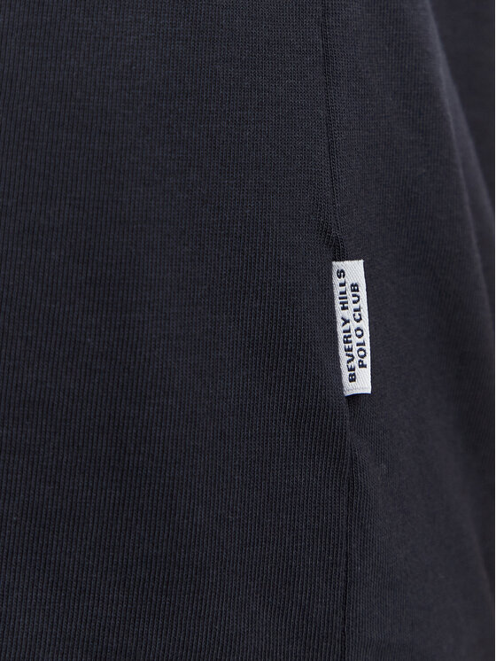 Beverly Hills Polo Club Beverly Hills Polo Club T-Shirt P-SS26W-TS516518 Σκούρο μπλε Regular Fit
