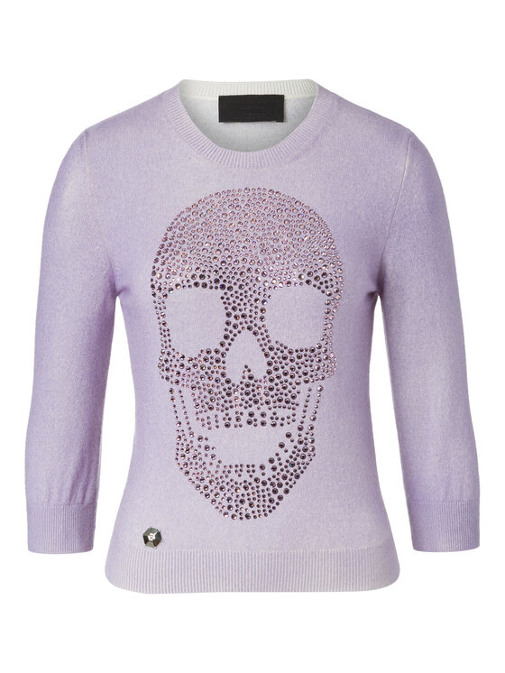 PHILIPP PLEIN PHILIPP PLEIN T-Shirt 22113 Różowy Regular Fit