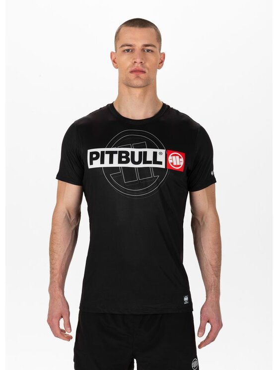 PITBULL PITBULL T-Shirt Koszulka Czarny Regular Fit