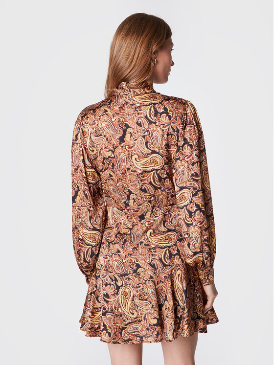 Vestito chemisier WF2099 T5958 Giallo Regular Fit