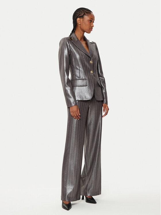 Babylon Babylon Marynarka E00285 Szary Regular Fit