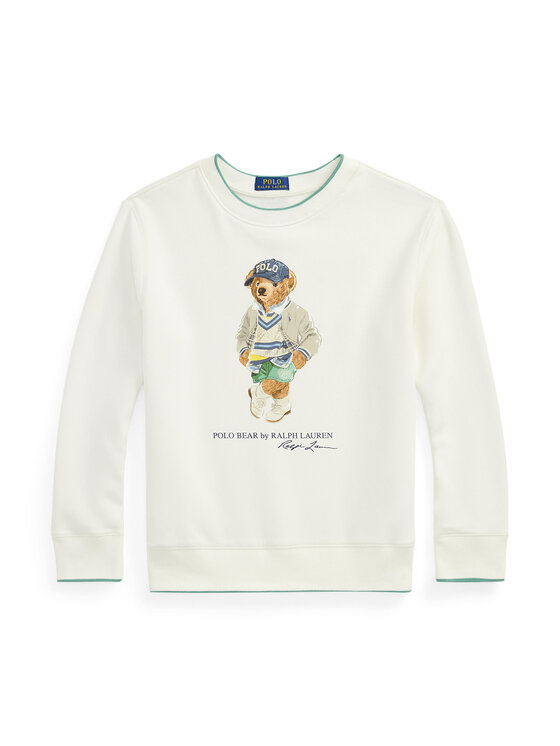 Polo Ralph Lauren Bluza 323971483001 Écru Regular Fit