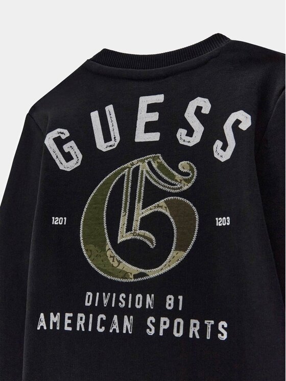 Guess Kids Guess Kids Bluza 183755 Czarny Classic Fit