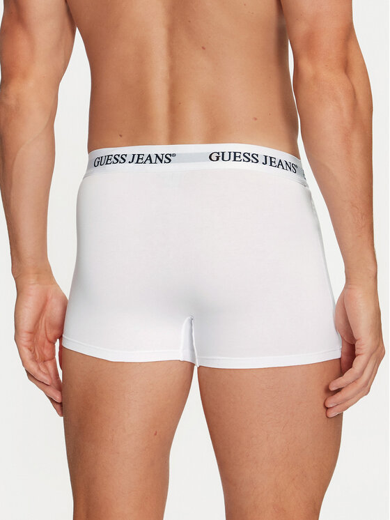 Guess Jeans Guess Jeans Súprava 3 kusov boxeriek M4BZ48 K6YW1 Biela