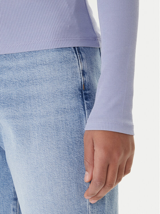 Tommy Jeans Tommy Jeans Bluză DW0DW20178 Albastru Slim Fit
