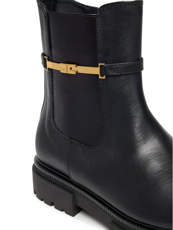 Elisabetta Franchi Elisabetta Franchi Μποτάκια Chelsea Bot F4A5-E0441-1251 S Μαύρο