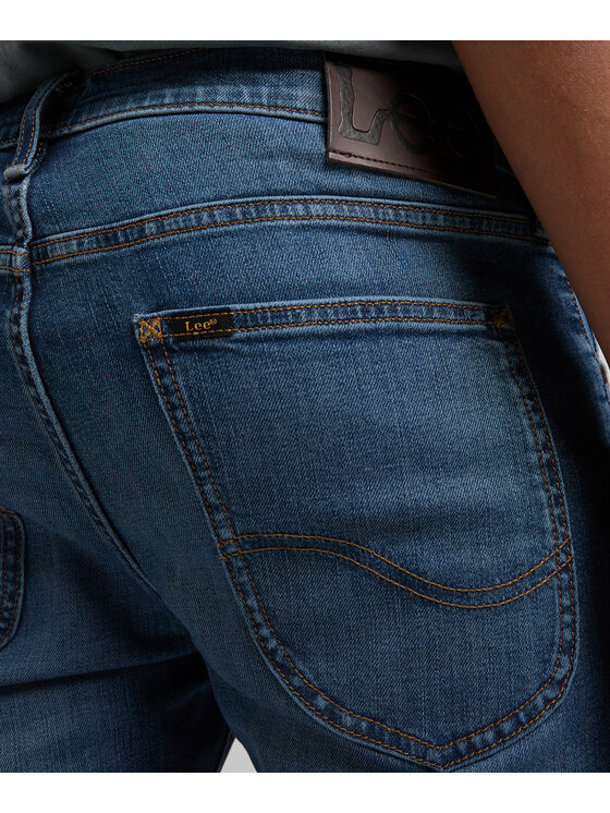 Lee Lee Jeansy L719CAPR Niebieski Slim Fit