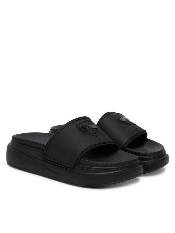 KARL LAGERFELD KARL LAGERFELD Papucs KL88819C Fekete
