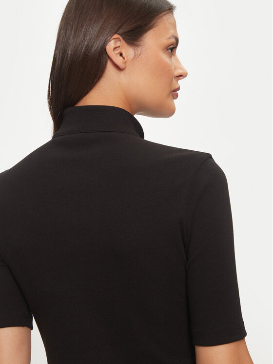 HUGO Hugo Kasdieninė suknelė Nasiia 50520086 Juoda Slim Fit