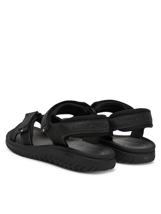 Clarks Clarks Босоніжки Wesley Shore 26182010 Чорний