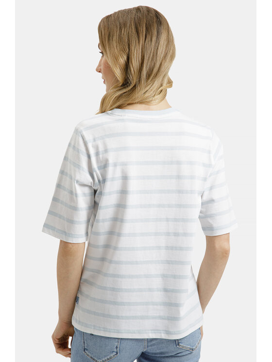 Cross Jeans Cross Jeans T-Shirt 56252-008 Biały