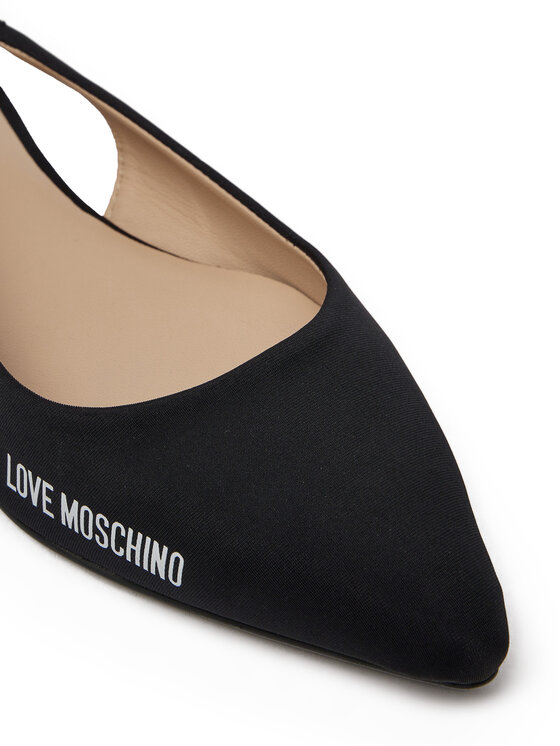 LOVE MOSCHINO LOVE MOSCHINO Балеринки JA11021G1MIM0000 Черен