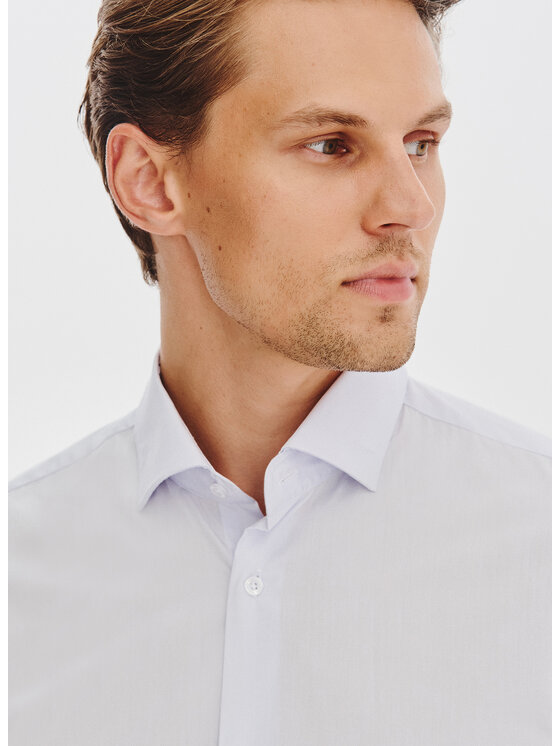 Pako Lorente Pako Lorente Koszula P25WF-1X-073 Niebieski Slim Fit