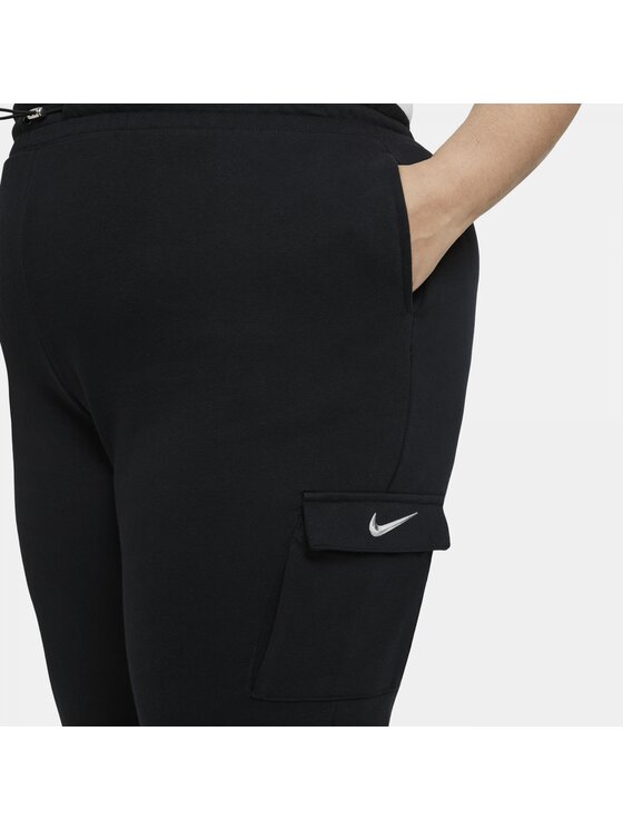 Nike Nike Pantaloni da tuta Sportswear Swoosh Nero Regular Fit