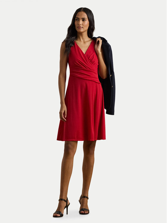 LAUREN RALPH LAUREN LAUREN RALPH LAUREN Koktélruha 250865006023 Piros Regular Fit