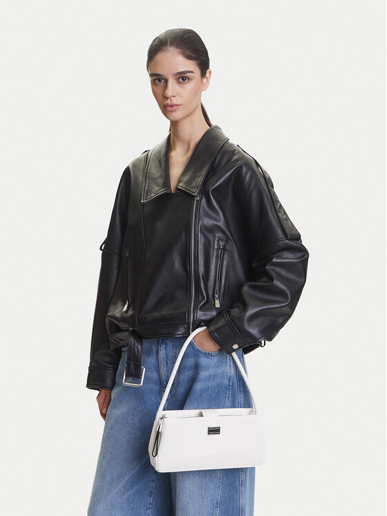 Tommy Jeans Tommy Jeans Torbica Tjw American Cool Shoulder Bag AW0AW17295 Bijela