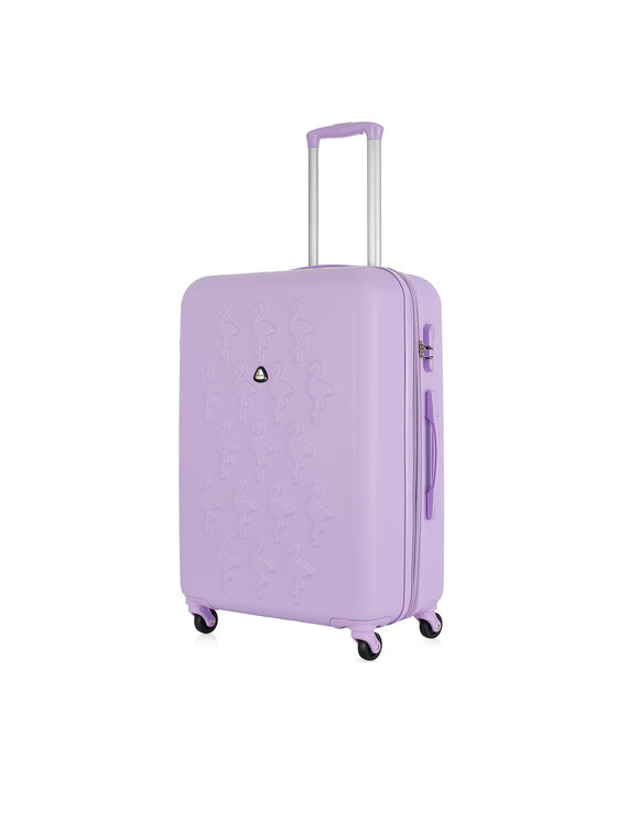 Semi Line Semi Line Vidutinio dydžio lagaminas T5926-2 Violetinė