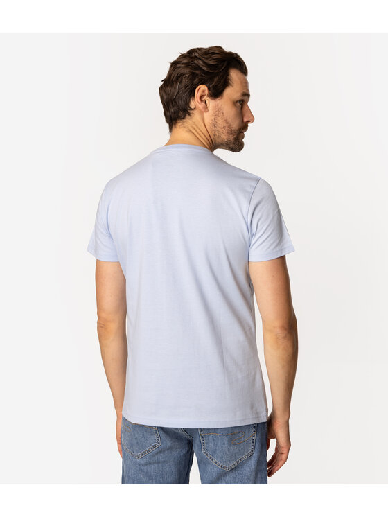 Lee Cooper Lee Cooper T-Shirt EAST LONDON4 1160 Niebieski Regular Fit