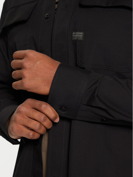 G-Star Raw G-Star Raw Koszula D23583 Czarny Regular Fit