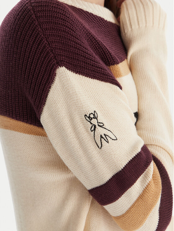 Patrizia Pepe Patrizia Pepe Πουλόβερ 2K0352/K298-YA34 Εκρού Regular Fit