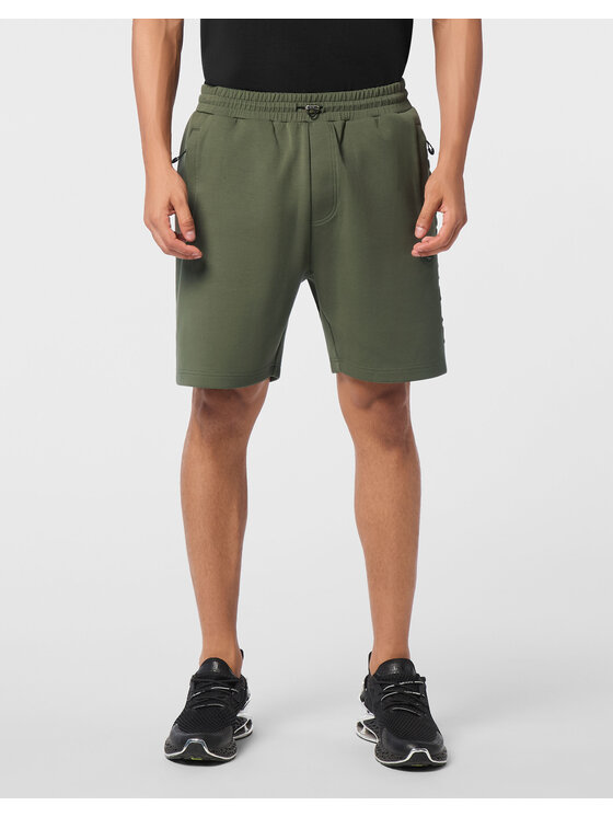 Plein Sport Plein Sport Pantaloncini 28289 Verde Jogger Fit