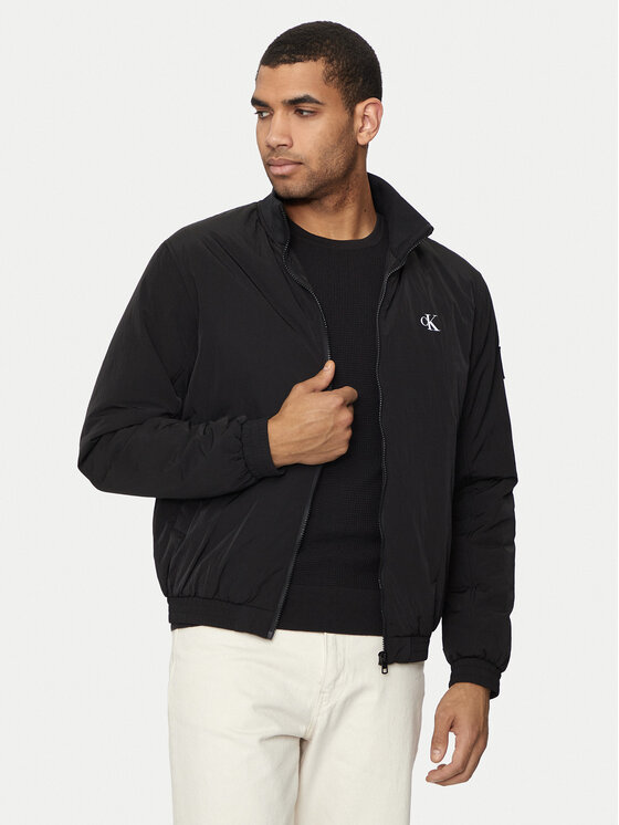 Calvin Klein Jeans Calvin Klein Jeans Geacă Harrington J30J325592 Negru Regular Fit