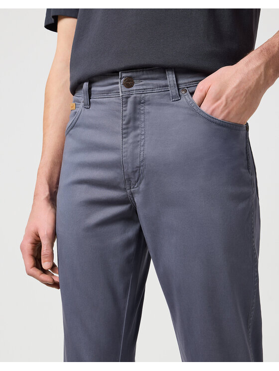 Wrangler Wrangler Spodnie materiałowe TEXAS Niebieski Regular Fit