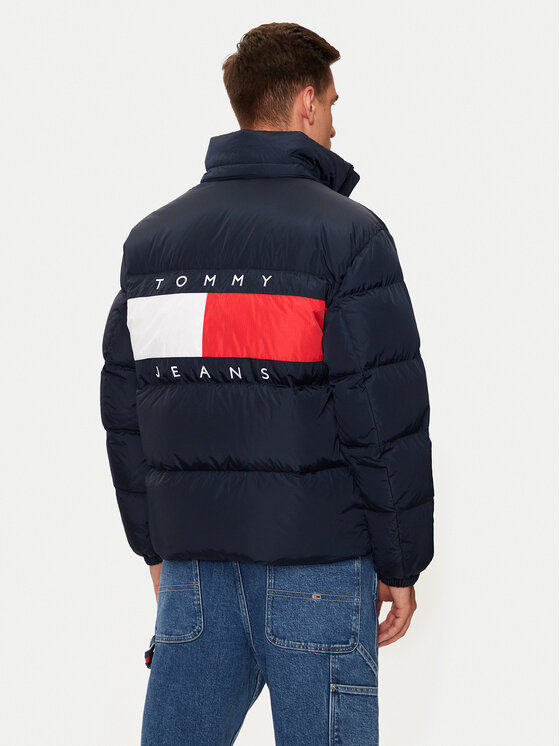 Tommy Jeans Tommy Jeans Kurtka puchowa Alaska DM0DM20479 Granatowy Regular Fit