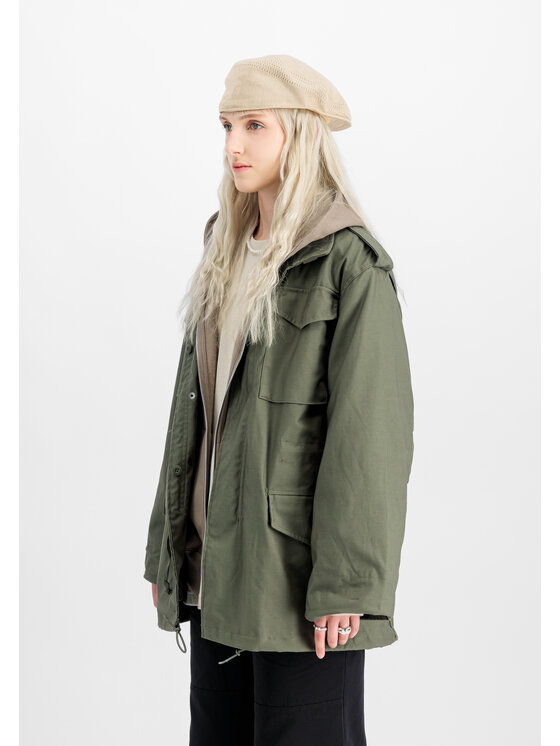 Alpha Industries Alpha Industries Kurtka outdoor M-65 Heritage Field Jacket Zielony Core Fit