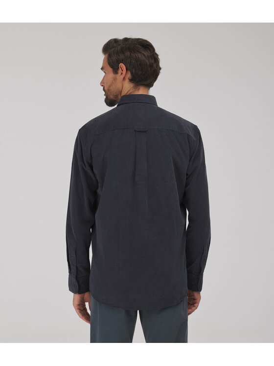 Lee Cooper Lee Cooper Koszula jeansowa RIVER Szary ciemny Comfort Fit