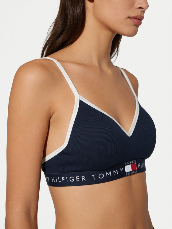 Tommy Hilfiger Tommy Hilfiger Podprsenkový top UW0UW06272 Modrá