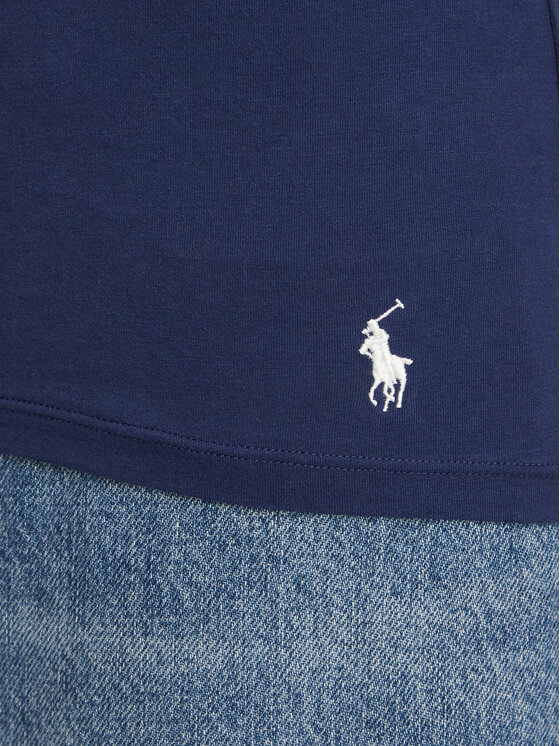 Polo Ralph Lauren Polo Ralph Lauren Μπλουζάκι 4P0494 Σκούρο μπλε Slim Fit