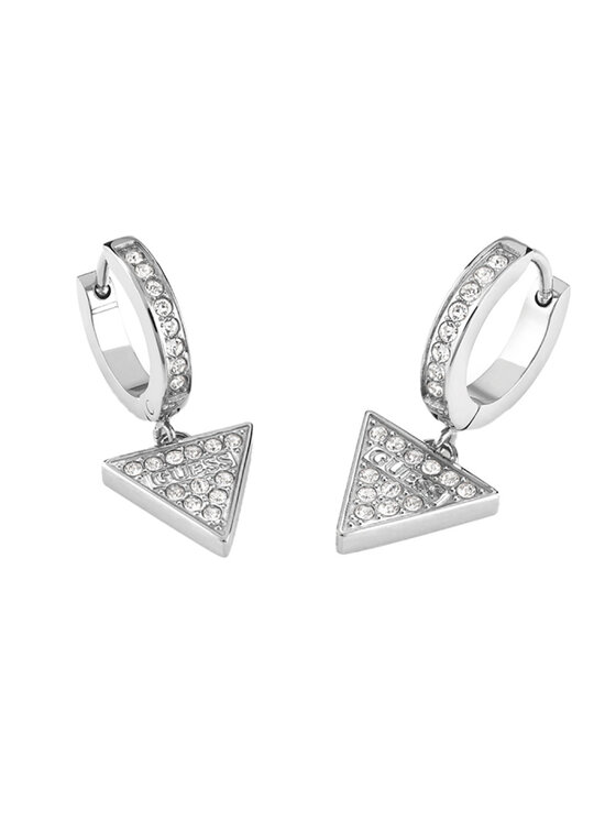 Guess Guess Naušnice JUBE03135JWRHT/U Stříbrná