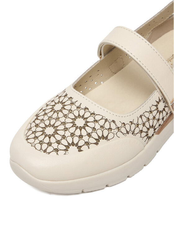 Go Soft Go Soft Halbschuhe CEO-HY8205-2 Écru