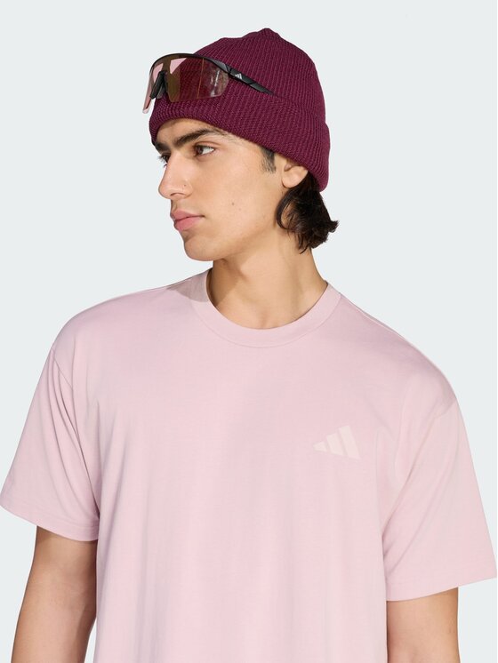 adidas adidas Koszulka techniczna 168667 Fioletowy Loose Fit