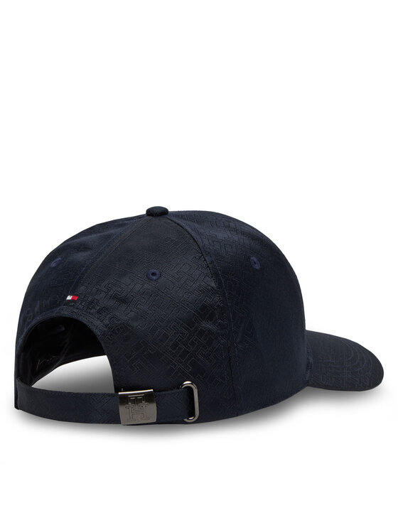 Tommy Hilfiger Tommy Hilfiger Шапка с козирка Monogram AM0AM13386 Тъмносин