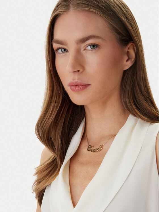 Coach Coach Намисто 37557618 GLD710 Золотий