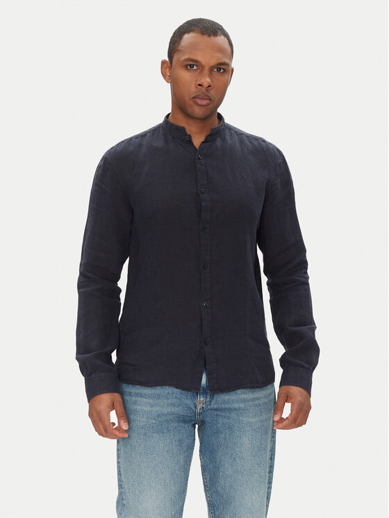 HUGO HUGO Cămașă Elvory 50490740 Bleumarin Slim Fit