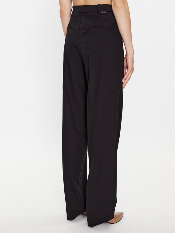 HUGO Hugo Pantaloni di tessuto 50494490 Nero Regular Fit