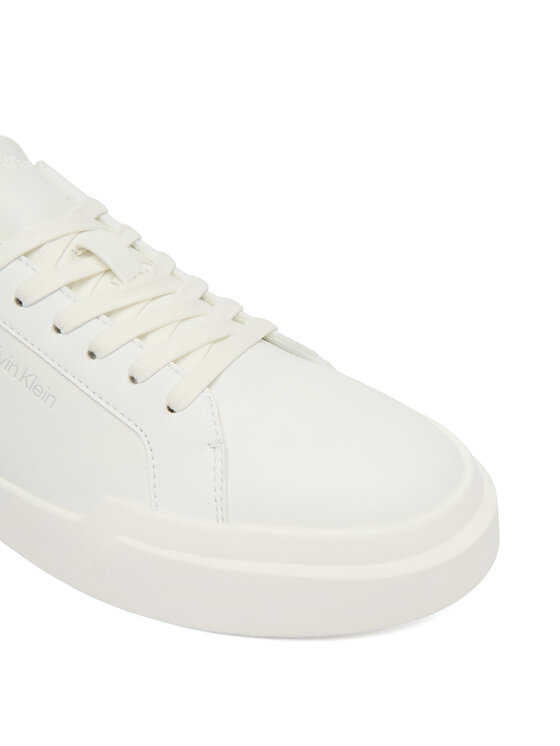Calvin Klein Calvin Klein Sportcipők Chunky Cupsole Laceup Lth Bt Aop YW0YW02036 Fehér